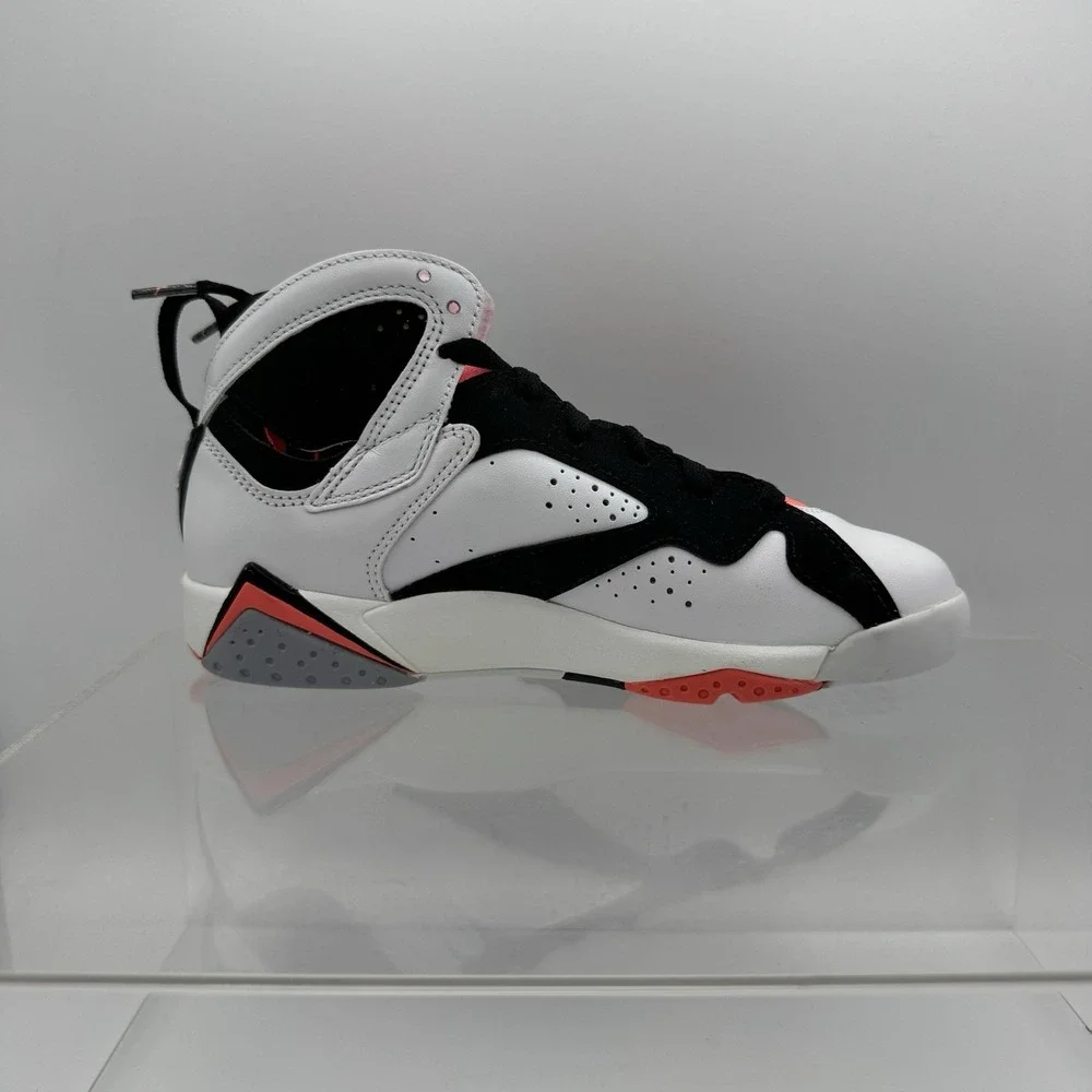 Brand New Air Jordan 7 VII Retro Hot Lava 442960-106 White Red Size 5.5Y Youth